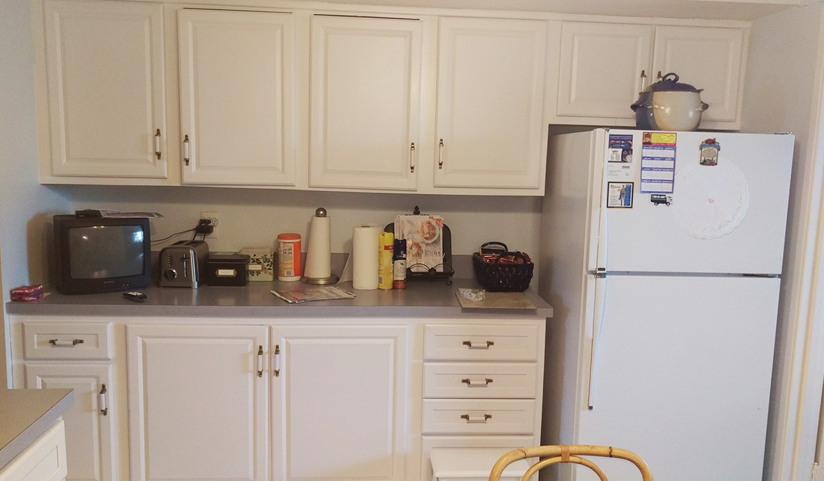 Frozen White Kitchen | Kitchen Cabinets | Alexandria VA